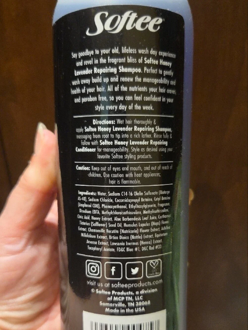 2 Softee Honey Lavender Repairing Shampoo